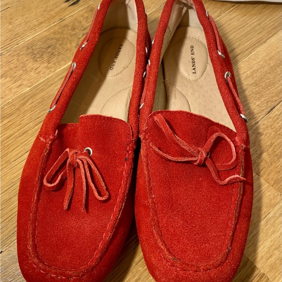 Red Land’s End Loafers - Picture 2 of 5